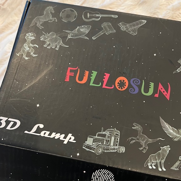 Fullosun Other - NWT 3D Multi Color Lamp Sign Video Game Error